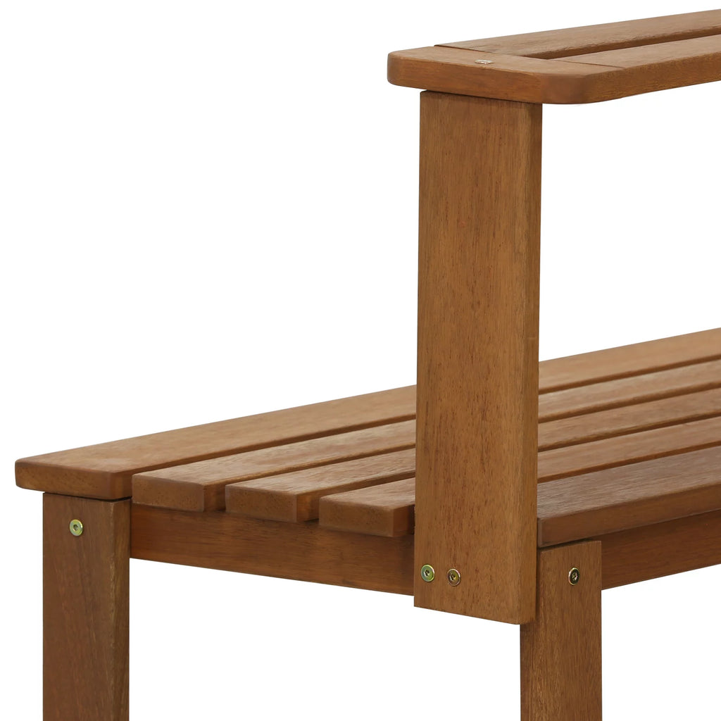 Natural Wood Potting Bench V7992