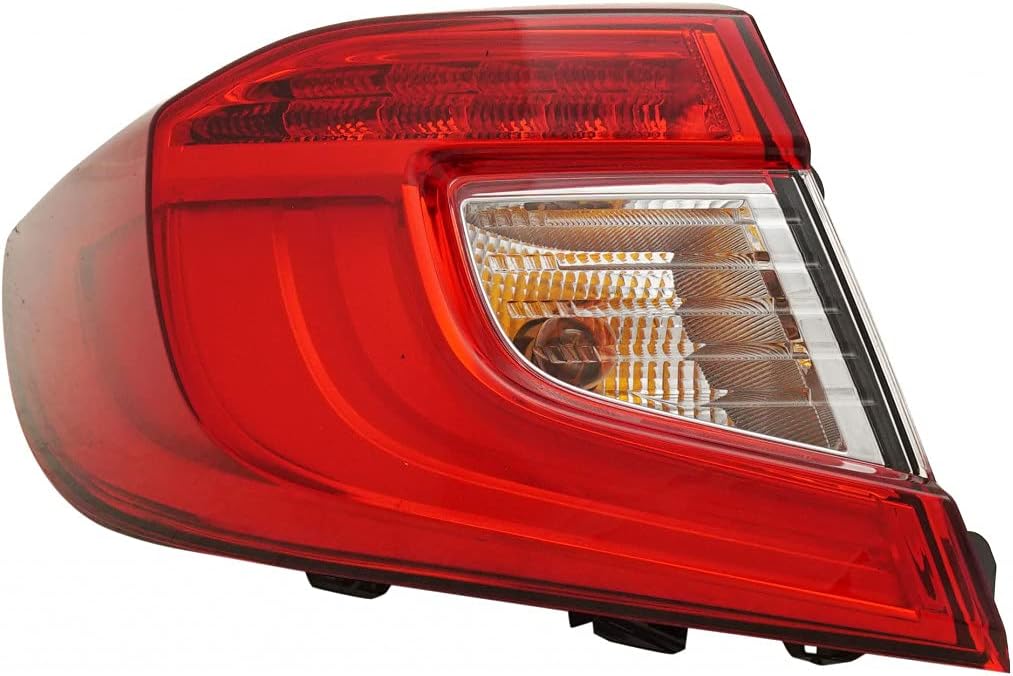 For 2018-2021 Honda Accord Tail Light Assembly Passenger Side W30114