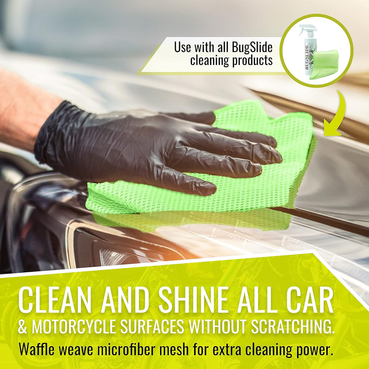 Microfiber Mesh Cleaning Cloth A489
