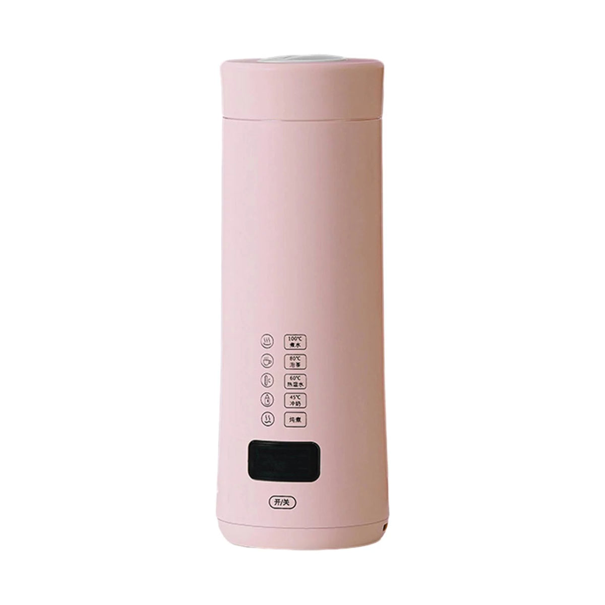 Portable Electric Hot Water Kettle with Tea Filter Pink O586