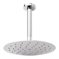 10x22 Contemporary Low Profile Shower Head with 6x22 Ceiling Mount Arm 2.5 GPM Chrome X36706