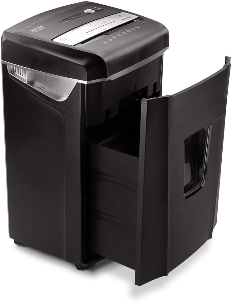 14-Sheet Crosscut Paper Shredder with Pull-Out Wastebasket X330
