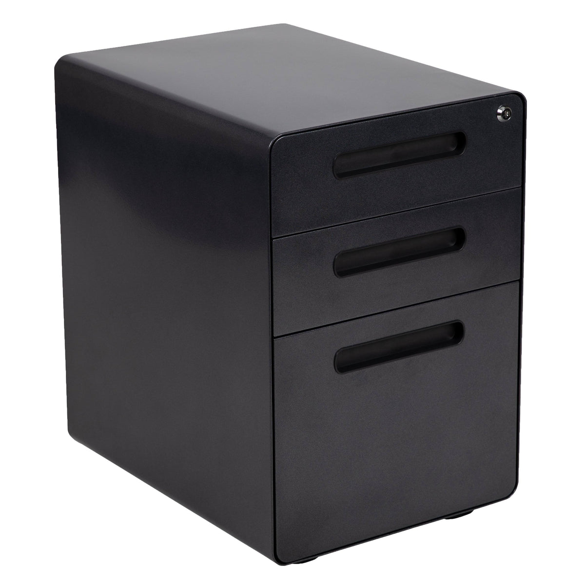 White 3 Drawer Filing Cabinet T6737