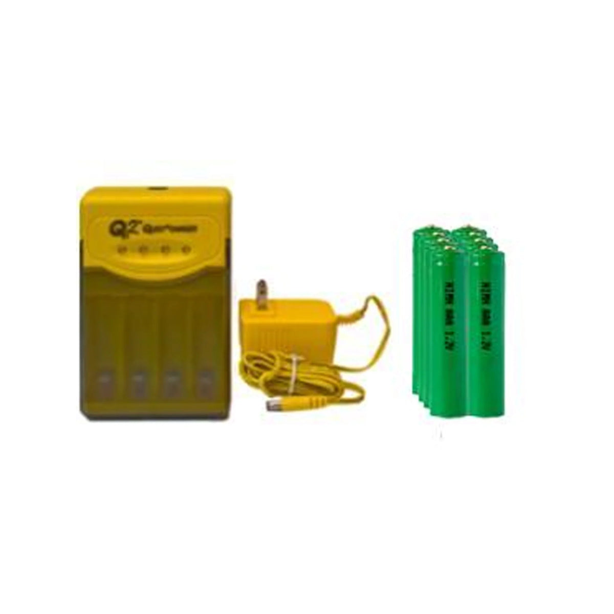 Smart Charger with 8 AAA NiMH Batteries D60712