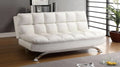 White Futon Sofa L955