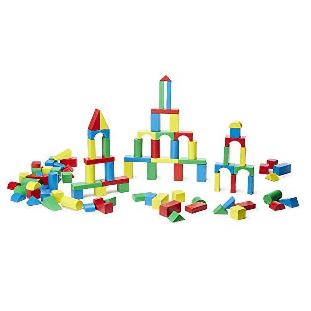 200 Blocks Wooden Building Block Set V8015