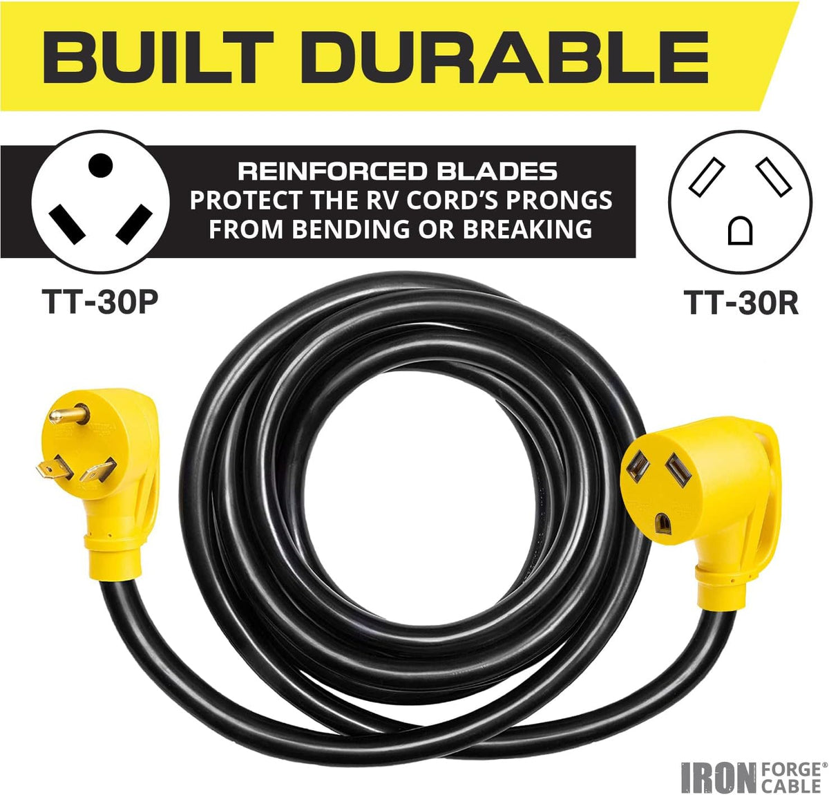 30 Amp 15 Ft RV Extension Cord A92567