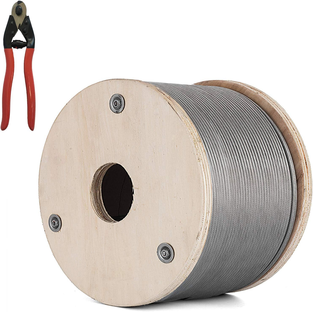 500 Ft 3/16 7x19 Stainless Steel Cable Railing Wire Rope I445