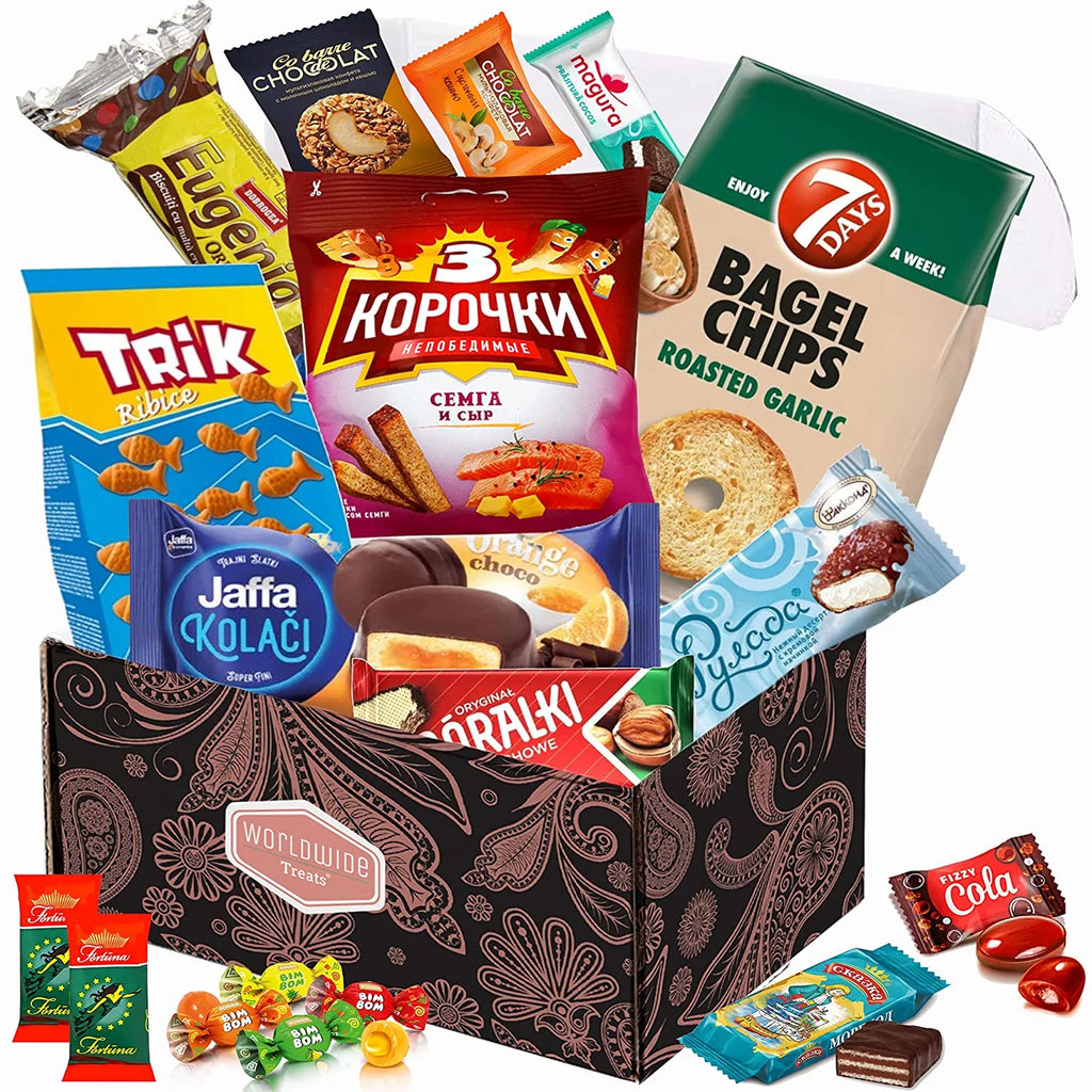 Snacks Mix Care Package Gift Box Assortment P54622