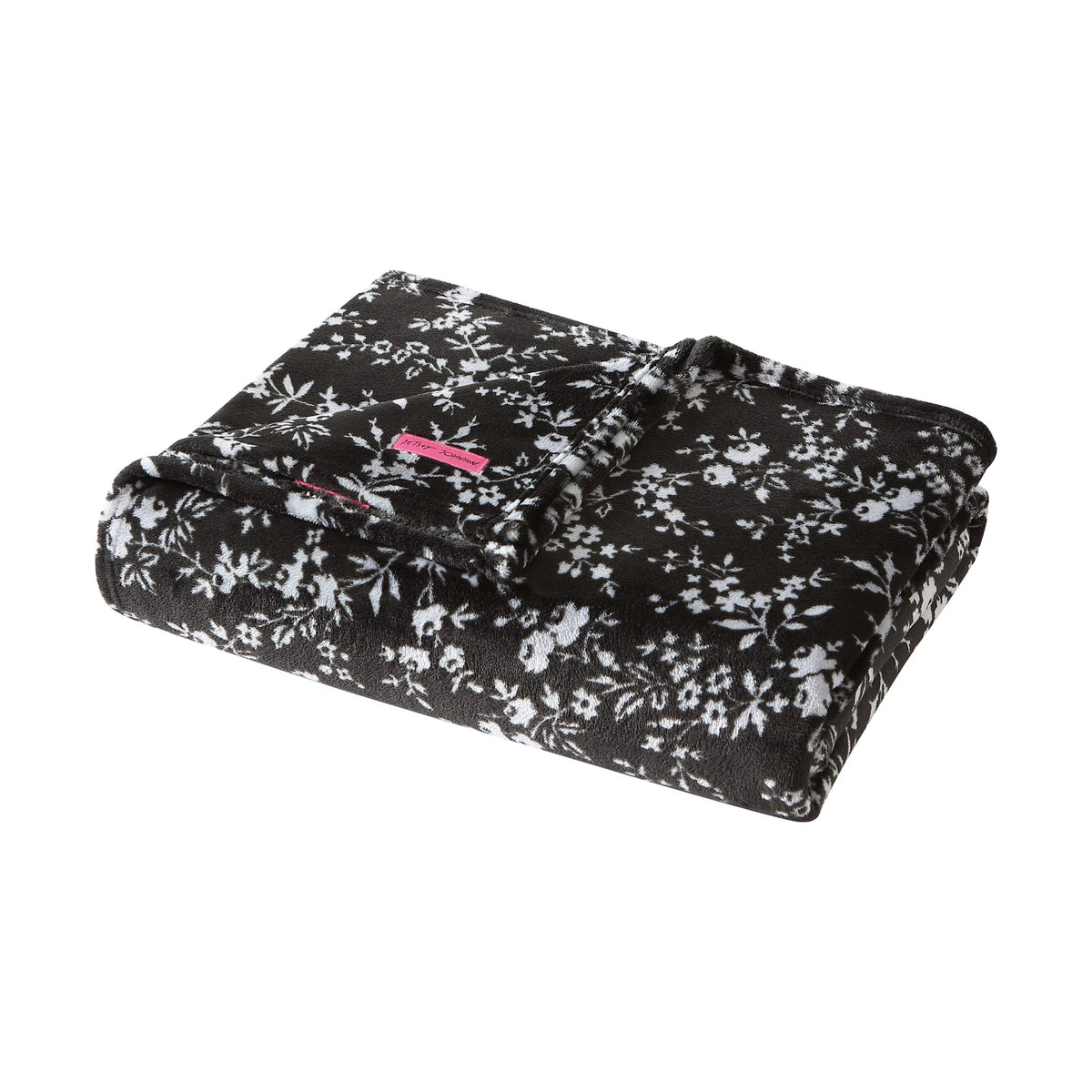 Black Ultra Soft Plush Twin Blanket B481804