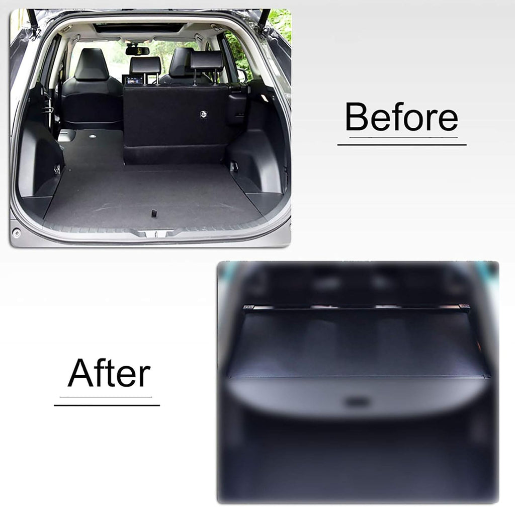 Retractable Cargo Cover Black Pack of 2 E9525