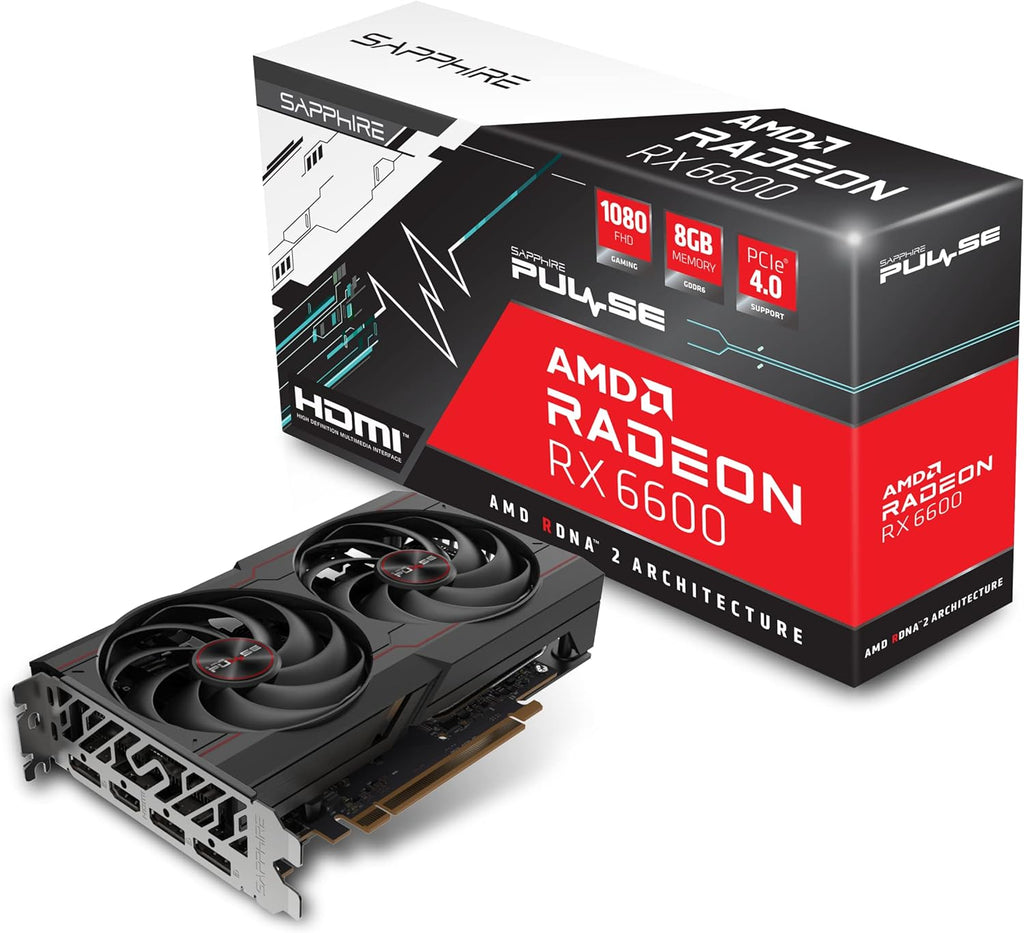 AMD Radeon RX 6600 8GB GDDR6 Graphics Card Y840