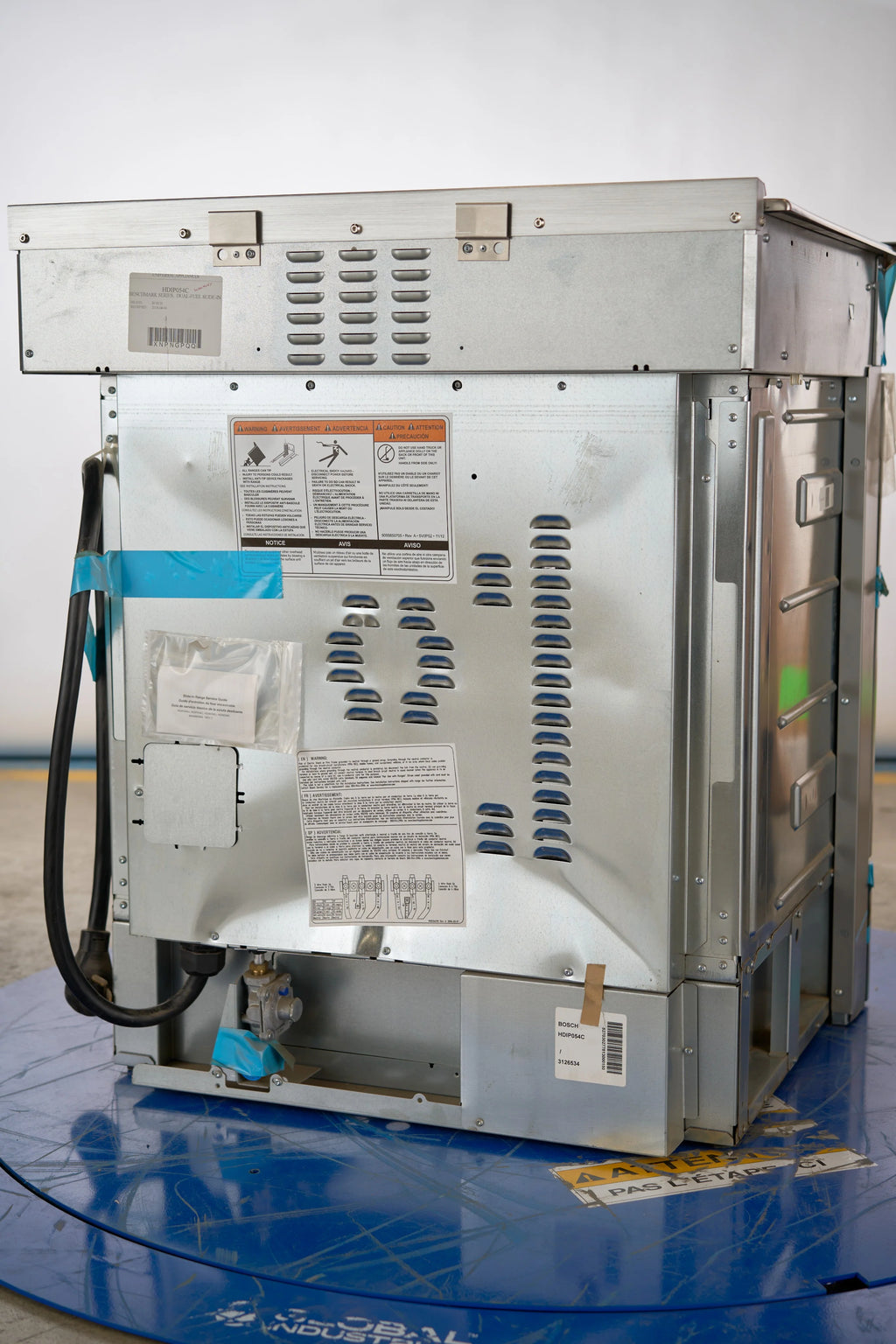 30 Dual Fuel Slide-in Range Stainless Steel W4852