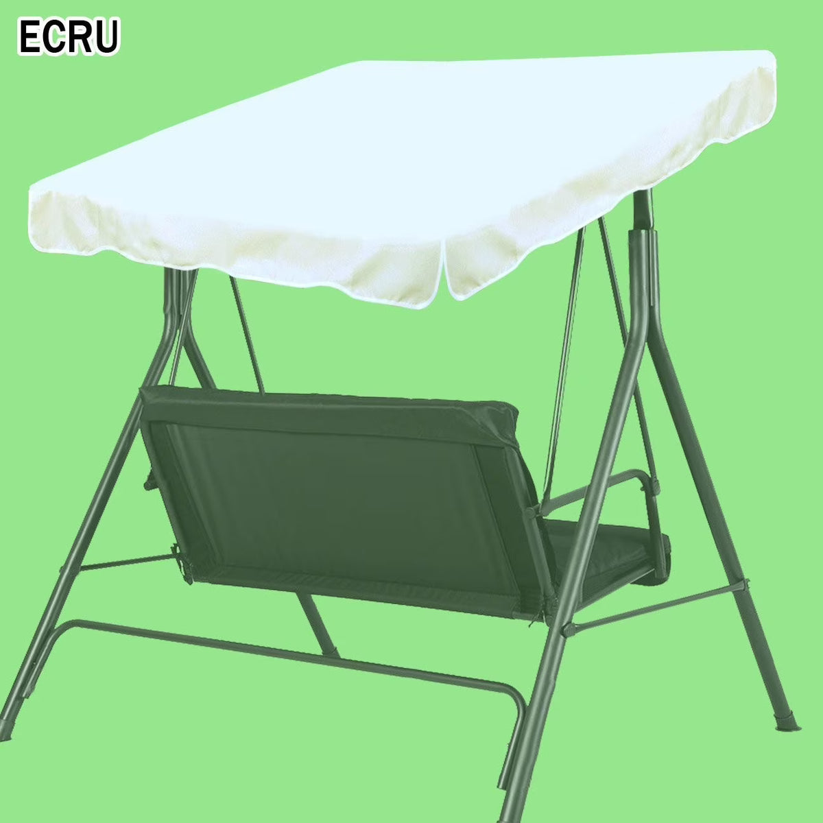 77" x 43" Patio Swing Canopy with Replacement Porch N24855