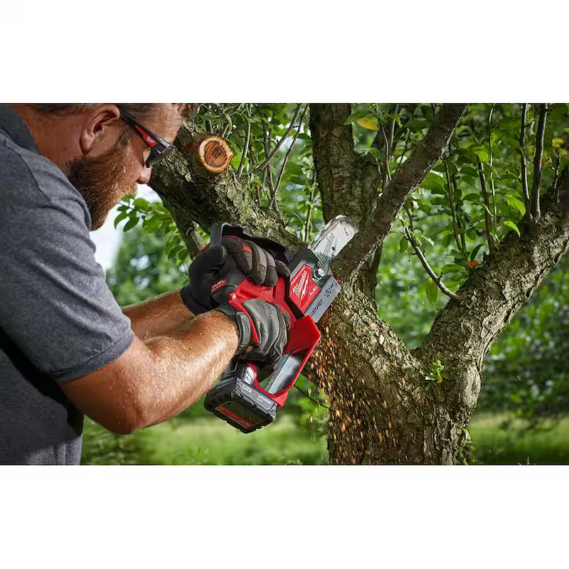 12V Lithium-Ion Brushless Cordless Pruning Saw with Hedge Trimmer Kit V327