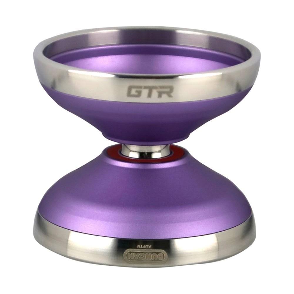 Purple with Silver Rim Bi-Metal Yo-Yo I228