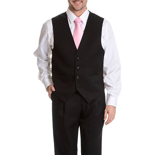 Taupe Tan Vested Suit E146