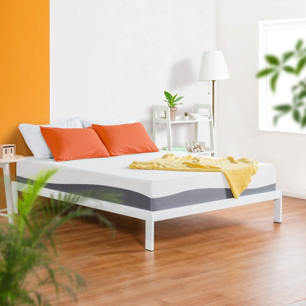 10 Inch Gel Memory Foam Mattress Medium Firm Twin Size Z65397