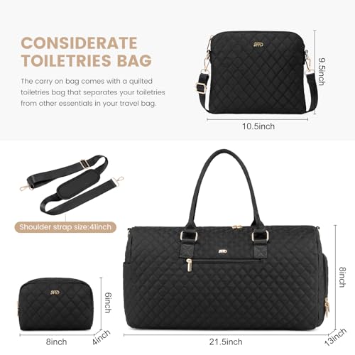 Travel Duffle Bag with Shoe Compartment O822873
