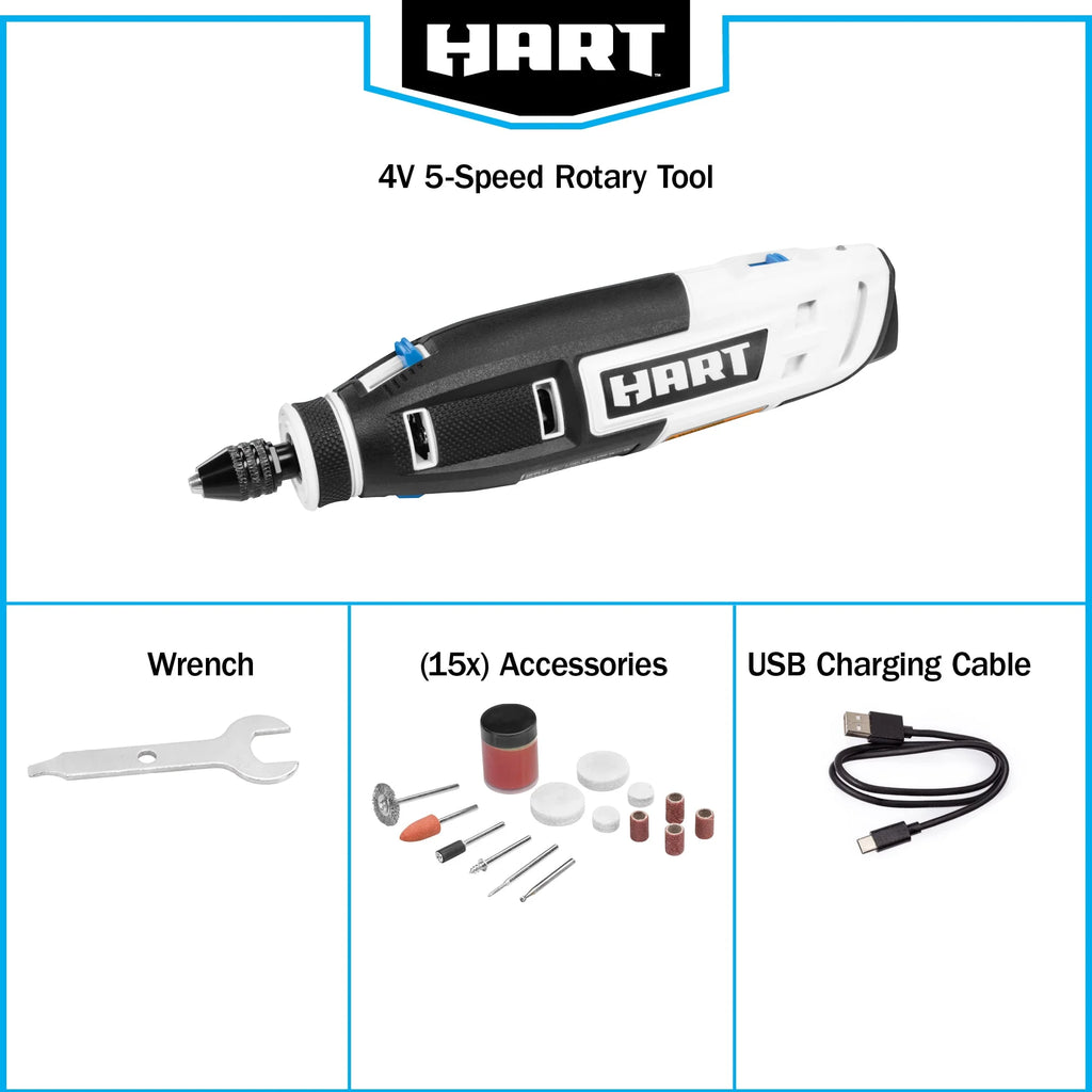 4-Volt Rotary Tool Kit with Accessories R765311