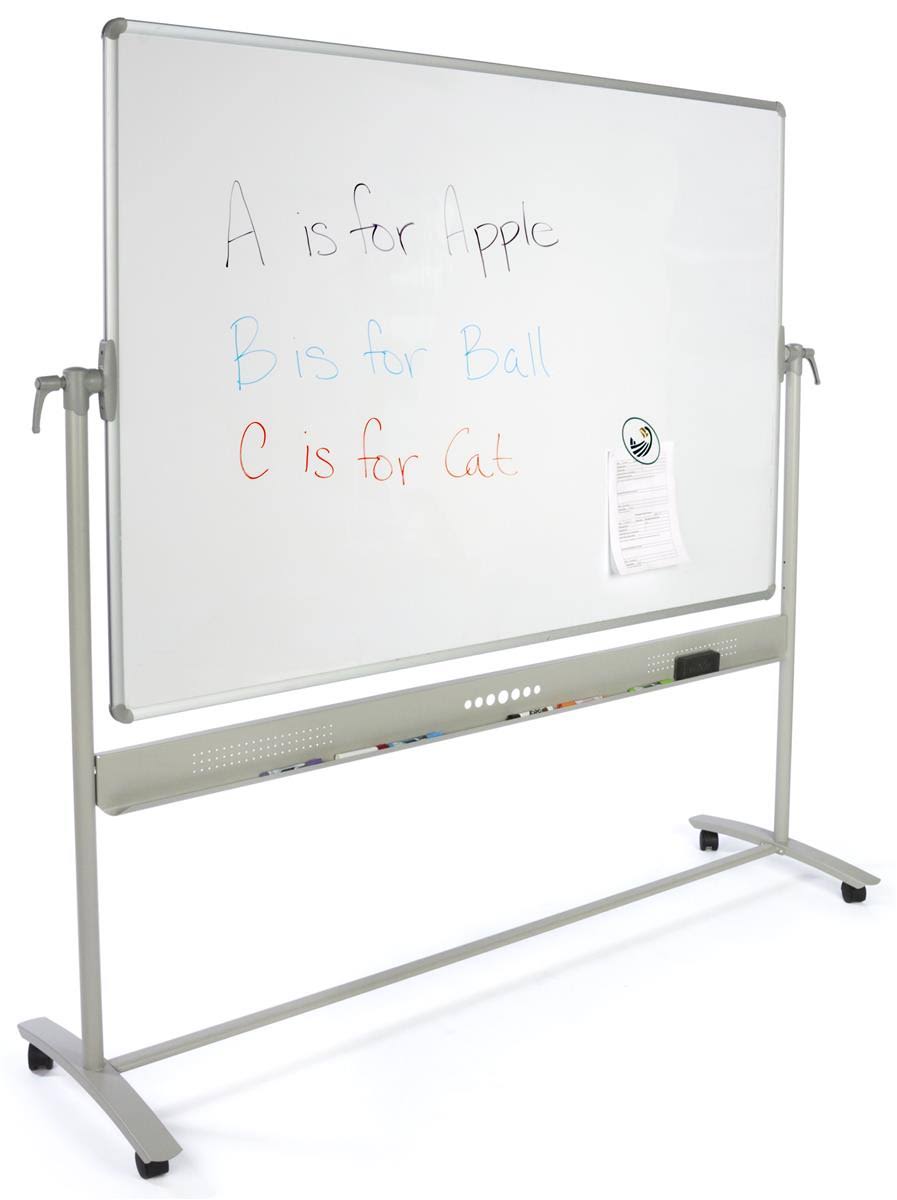 Reversible Whiteboard with Rotating Frame Y482808