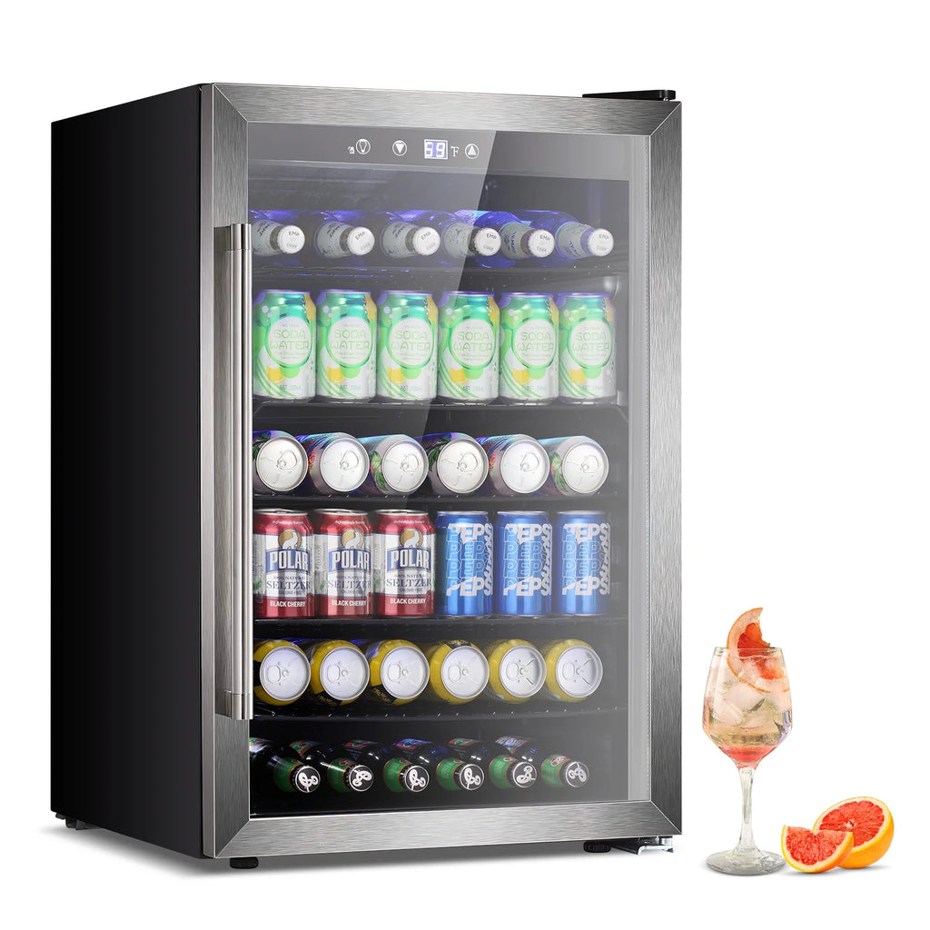 4.5cu.ft 145 Can Beverage Refrigerator Cooler F885