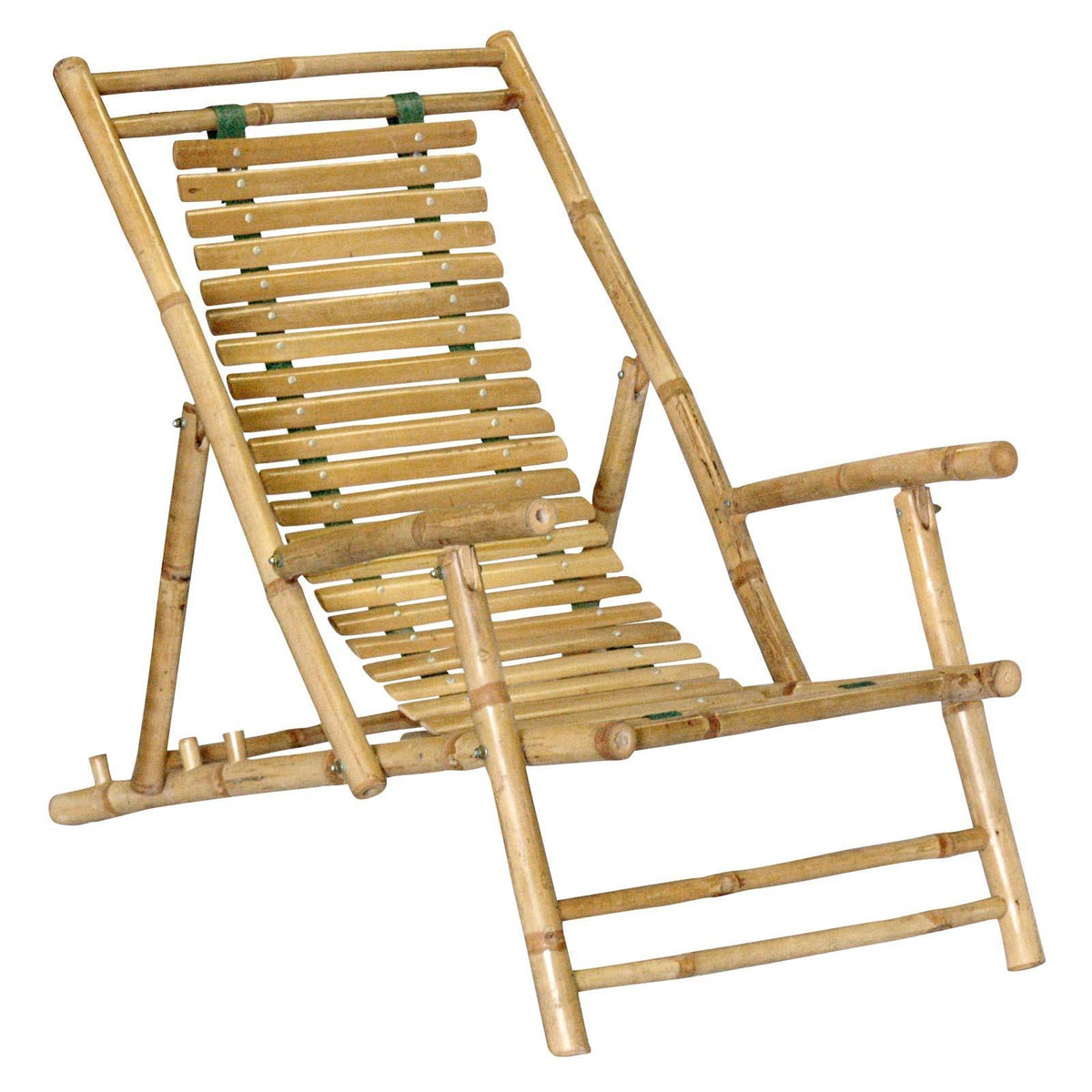 Bamboo Recliner Chairs - Set of 2 Z4982
