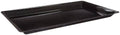 Heavyweight Plastic Rectangle Catering Tray 25 x 15-inch Black 20-Count G7177