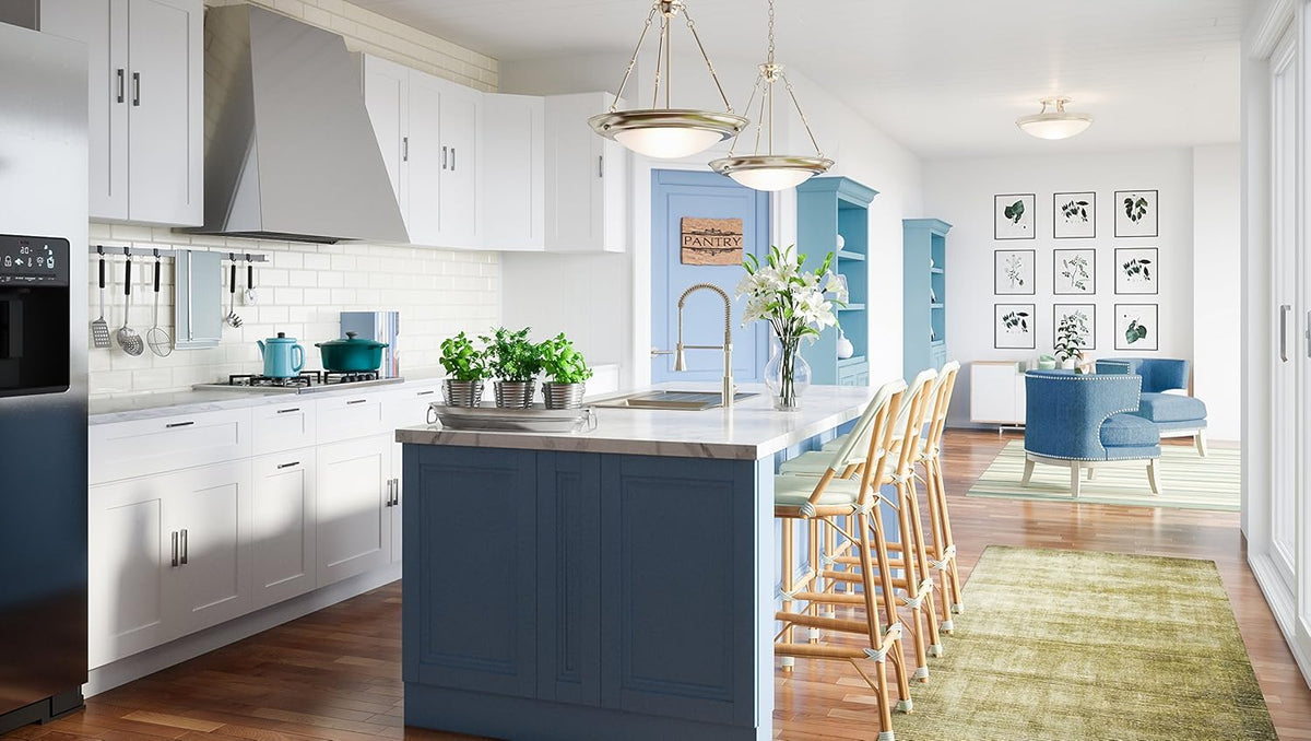 White Kitchen Wall Cabinets V2494