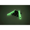 Glow White Thunderbolt Cranks with Bb Z5286