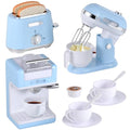 Pink Toy Kitchen Set with Coffee Maker, Mixer and Toaster F91860