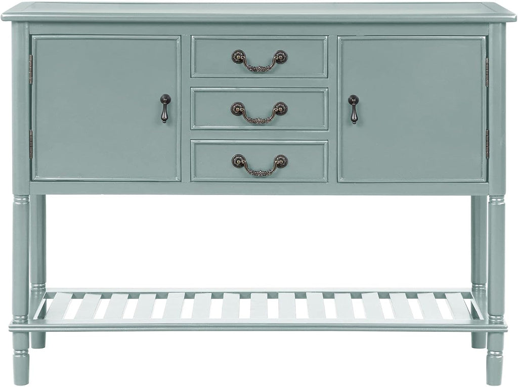 Console Table with 2 Cabinets and 3 Storage Drawers F921809