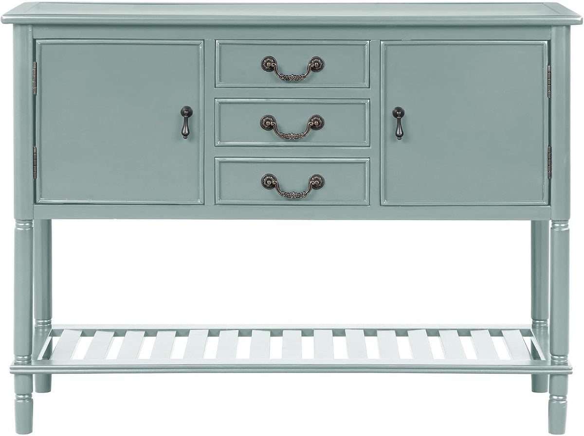 Console Table with 2 Cabinets and 3 Storage Drawers F921809