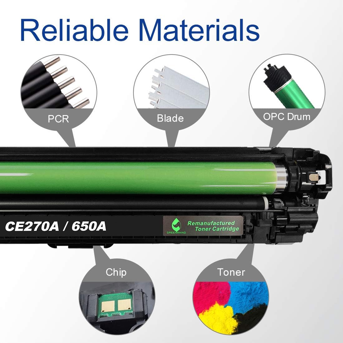 Remanufactured Black Toner Cartridge O79638
