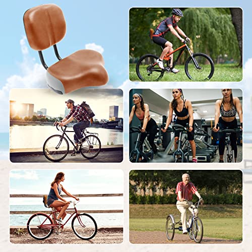 Oversized Bike Saddle with Backrest V326683