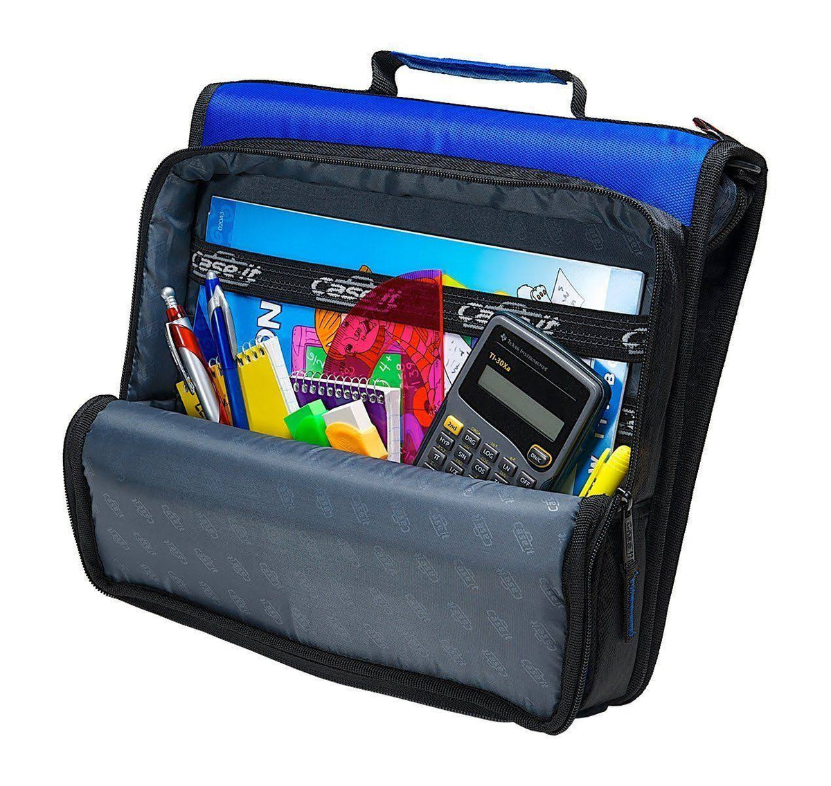 2 inch 3-Ring Zipper Binder with Removable Laptop Case L956