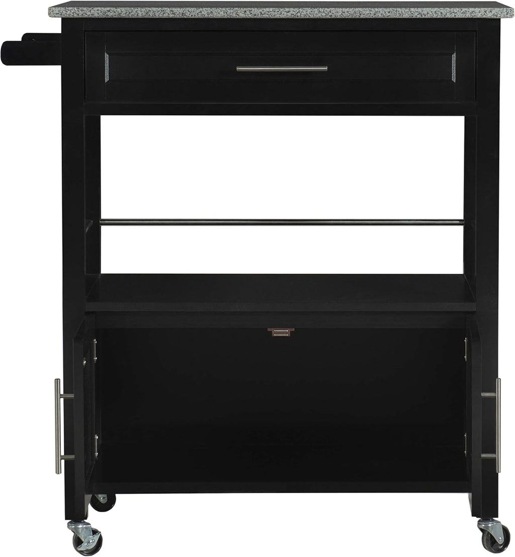 Black Kitchen Cart P808627