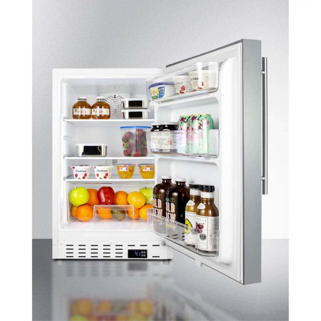 20" Wide Built-In or Freestanding All-Refrigerator K10396
