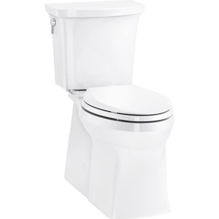 White WaterSense Elongated Comfort Height 2-Piece Toilet T872