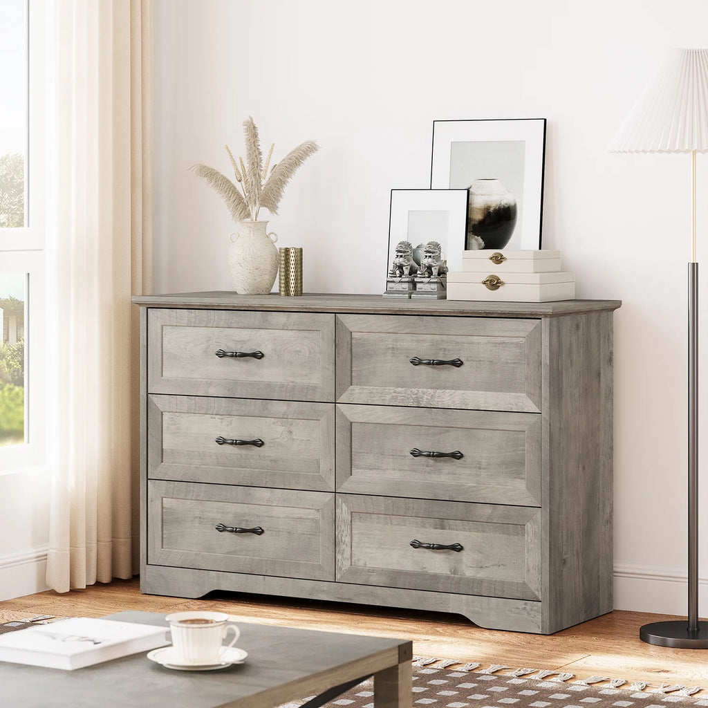 5 Drawer Wood Dresser F947
