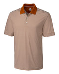 Men Stripe Texas Orange/White XL Shirt F5628