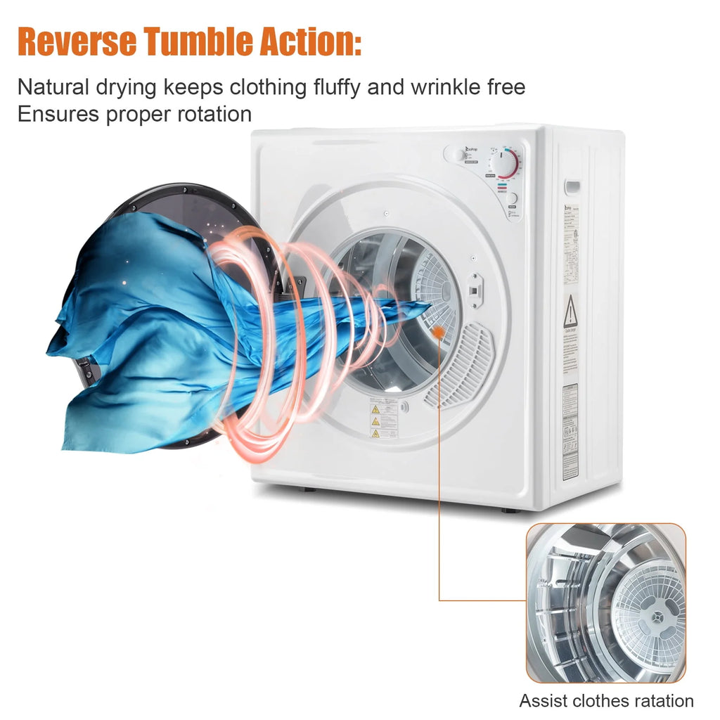 Stainless Steel Compact Electric Clothes Dryer I446
