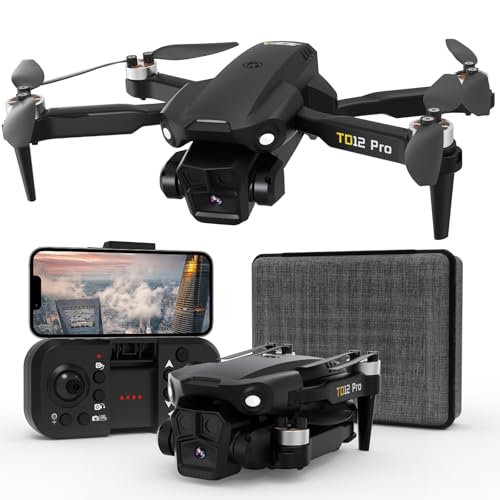 4K HD Camera Foldable Drone with Carrying Case K358988