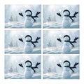 Winter Christmas Landscape Placemats O78654