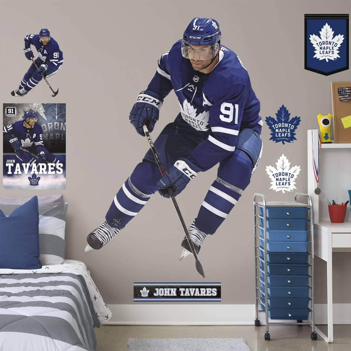 Life-Size Removable Wall Decal 8-Pack V72140