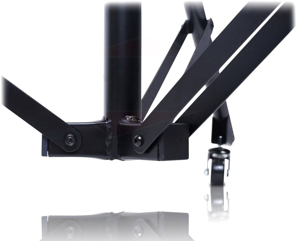 Microphone Boom Stand on Wheels Telescopic Arm X739614