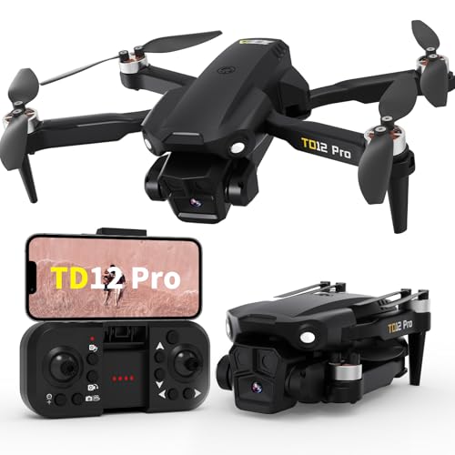 4K HD Camera Foldable Drone with Carrying Case K358988
