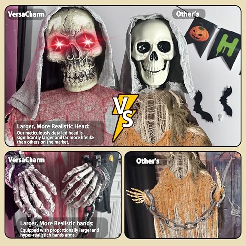6 Ft Animated Grim Reaper with Sound G585022