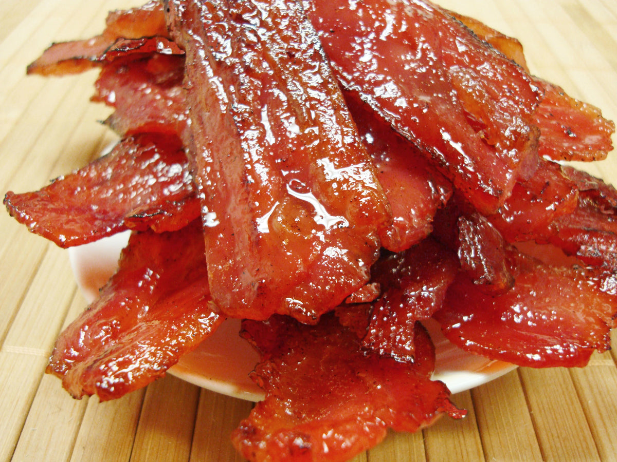 Fire-Grilled Bacon Jerky Original Flavor 12 oz. D506004