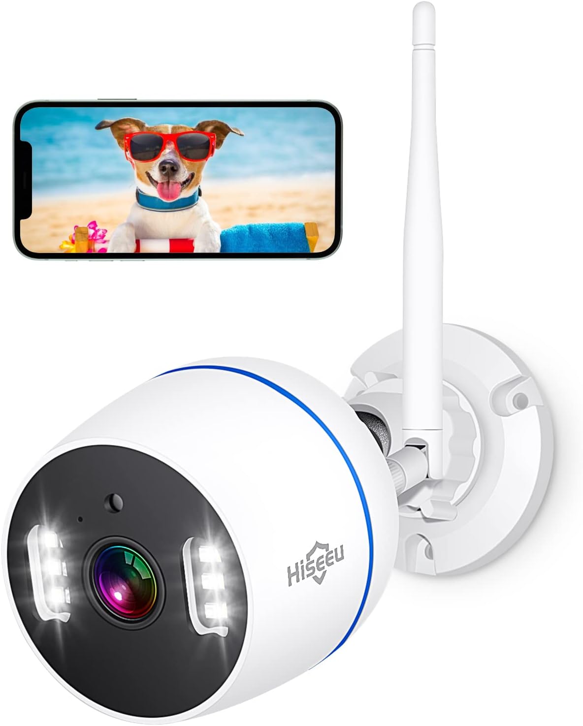 2K Outdoor Security Camera Bullet, 3MP IP66 Waterproof X423